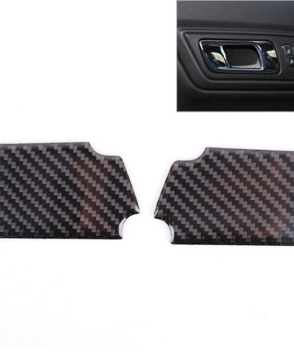 2 PCS Car Door Bowl Decorative Sticker for Ford Mustang 2015-2020