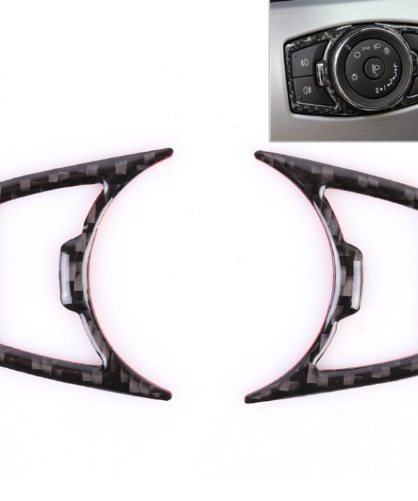 2 PCS Car Headlight Adjustment Decorative Sticker for Ford Mustang 2015-2020