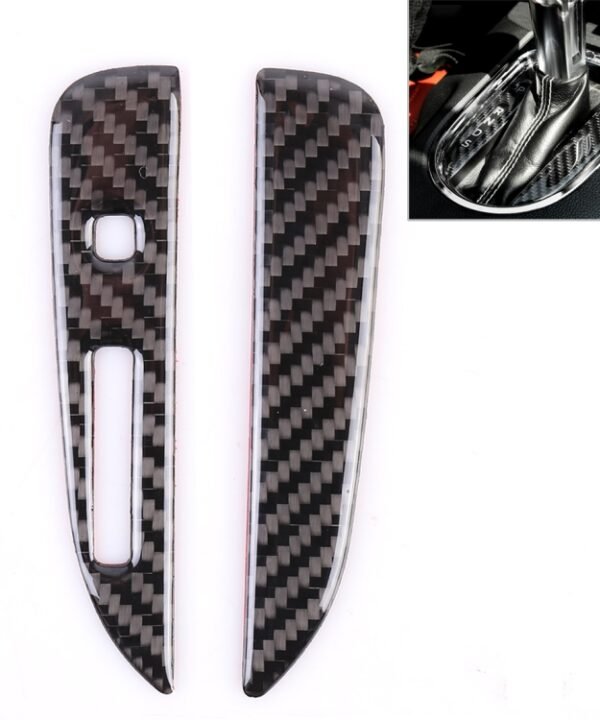 2 PCS Car Gear Panel Decorative Sticker for Ford Mustang 2015-2020