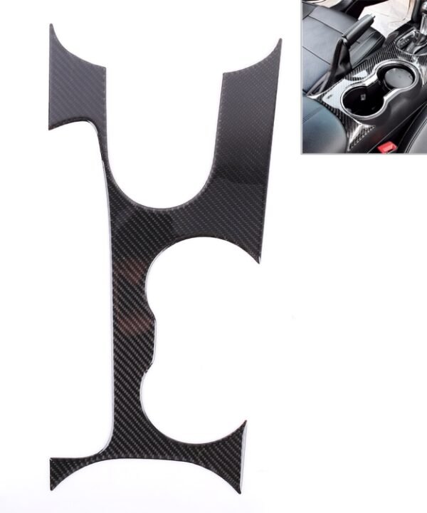 Car Gear Panel Water Cup Decorative Sticker for Ford Mustang 2015-2020