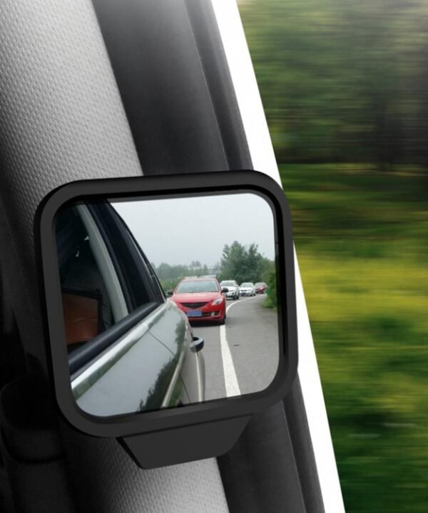 3R-2130 Car Truck Interior Adjustable Wide Angle Rear View Blind Spot Mirror, Size: 7*6.5*1cm