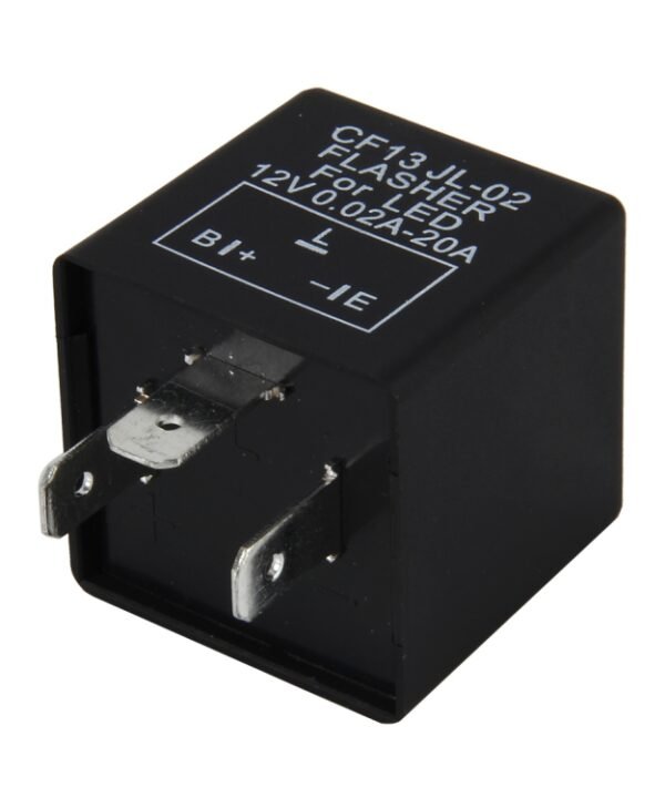CF13 JL-02 Flasher for LED Auto Car-styling 3-Pin LED Turn Signal Car Flasher Relay Fix Hyper Flash General Lamp-LED Light Relay for Japanese Car