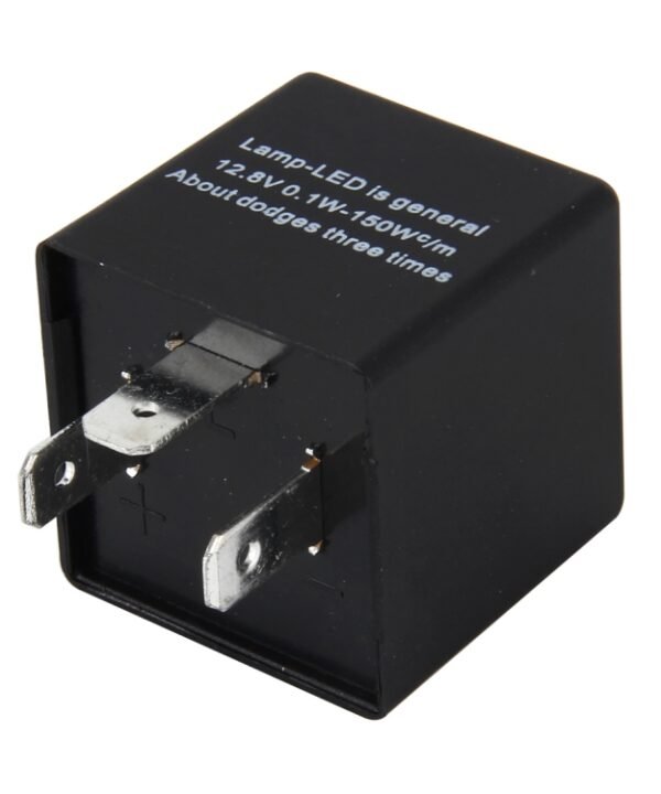 CF14 JL-02 Flasher for LED Auto Car-styling LED Turn Signal 3-Pin Adjustable Frequency Car Flasher Relay Fix Hyper Flash General Lamp-LED Light Relay for European Cars