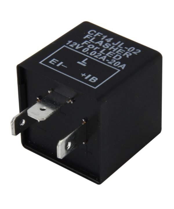 CF14 JL-02 Flasher for LED Auto Car-styling LED Turn Signal 3-Pin Car Flasher Relay Fix Hyper Flash General Lamp-LED Light Relay for European Cars