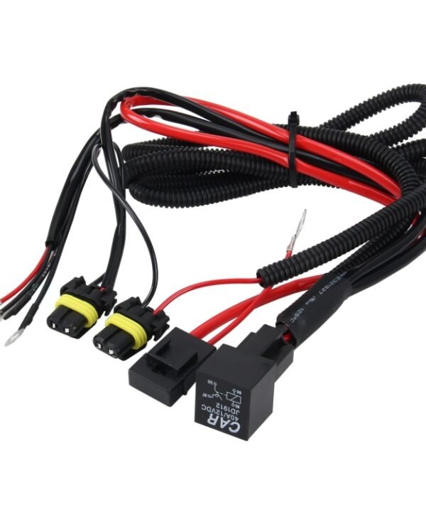 DC 12V 40A H1 Bulb Strengthen Line Group HID Xenon Controller Cable Relay Wiring
