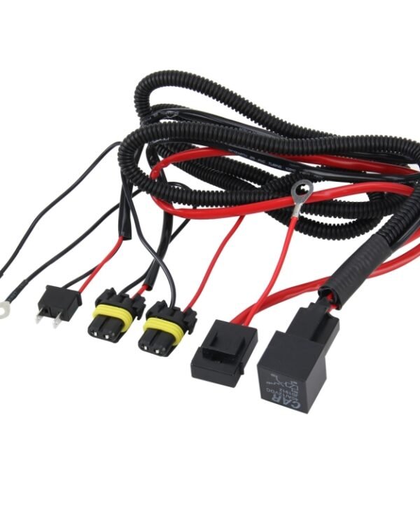 DC 12V 40A H7 Bulb Strengthen Line Group HID Xenon Controller Cable Relay Wiring