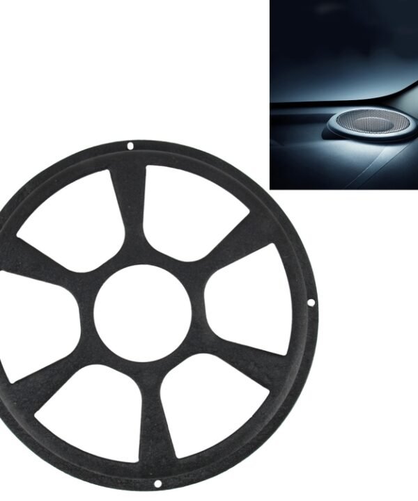 12 inch Universal Car Horn Cover Black Round Horn Cover Horn Round Cover