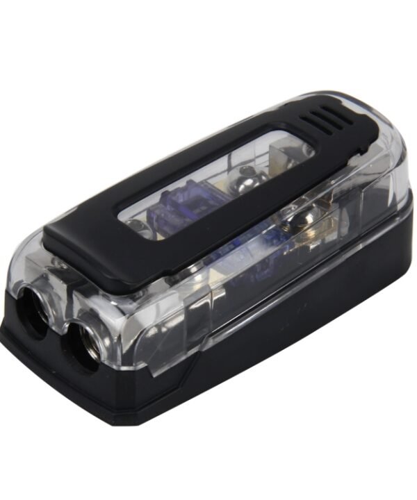 Car Stereo Car Audio Fuse Holder Insurance 60A Car Audio Fuse Holder 1 in 2 Ways Car Auto Fuse Holder Blade Fuse Holder for Car Audio