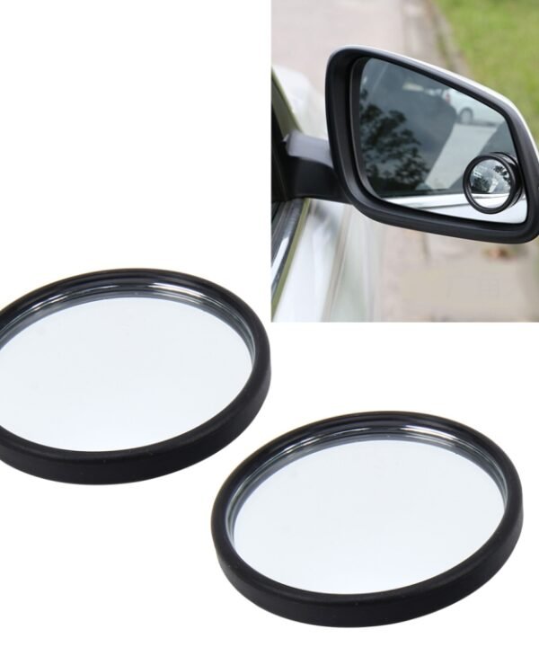 3R-062 2 PCS Car Truck Blind Spot Rear View Wide Angle Mirror Blind Spot Mirror Blind Spot and Round Mirror, Size: 4.8*4.8cm