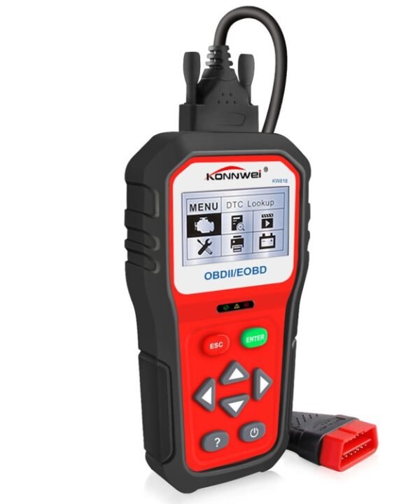 KONNWEI KW818 EOBD / OBDII Car Auto Diagnostic Scan Tools CAN Code Reader Scanner (Only for 12V Gasoline Car)