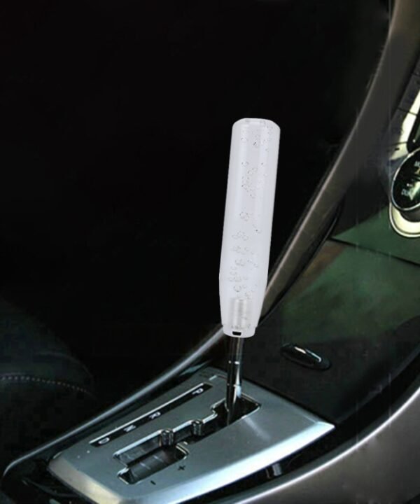 Universal Car Truck Transparent Bubble Colors LED Light Shift Knob Gear Lever Shifter, Length: 20cm