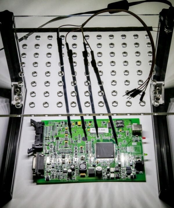 LED BDM Frame LED License Plate Holder Frame BDM ECU with 4 Probe Pens ECU Modified for KESS, KTAG, FGTECH, BDM100, KTM100, CMD, DIMSPORT AIDS Auto ECU Chip Tuning Tool