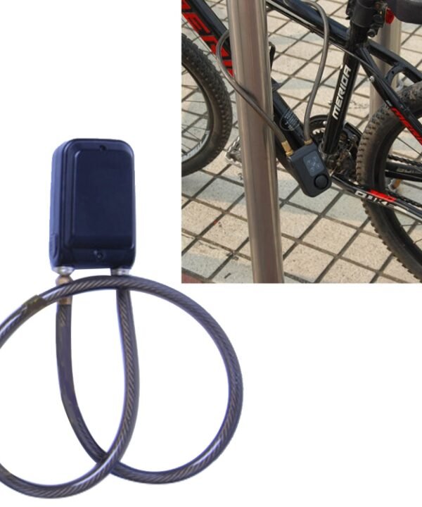 Bicycle Password Alarm IP44 Waterproof Burglar Vibration Alarm