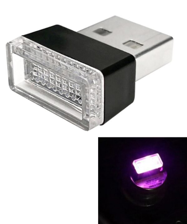 Universal PC Car USB LED Atmosphere Lights Emergency Lighting Decorative Lamp, Pink Light, Green Light, Red Light, White Light, Yellow Light, Ice Blue, Blue Light
