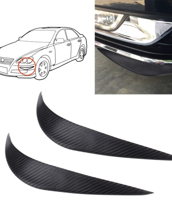 TCM-237 2 PCS Universal Car Body Plastic Anti-collision Sticker Bar Bumper Protector