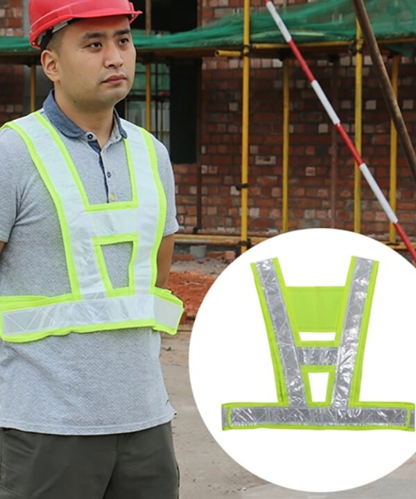 Reflective Fluorescent Vest Driving School Construction Traffic Safty Warning Reflective Vest