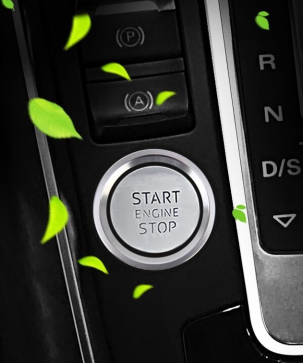 Car Engine Start Key Push Button Ring Trim Aluminum Alloy Sticker Decoration for Audi, For Audi(Engine Start)