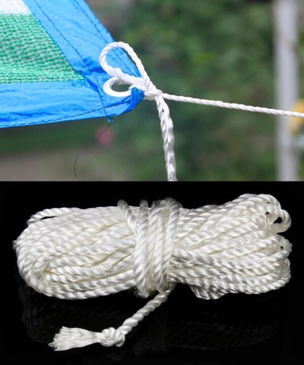 10m Multi-purpose Utility Household Use Camping Gardening Rope Nylon Braided Cord
