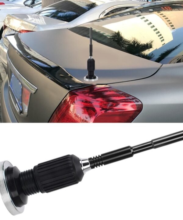 PS-5506 Universal Car Magnetic Roof Mount Base Radio AM/FM Aerial Amplified Antenna, PS-5506, 11.4