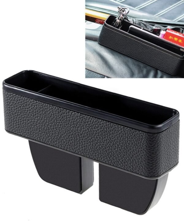 Universal Car Multi-functional Console Side Pocket Seat Gap Side Storage Box, without Pad