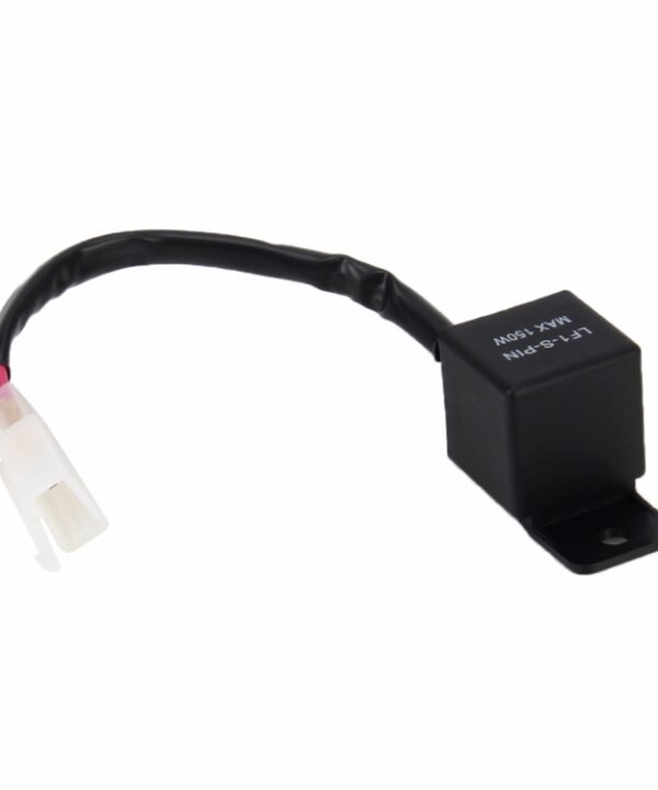 Universal 2 Pin Motorcycles LED Light Turn Flasher Relay Signal Rate Control Hyper Flash