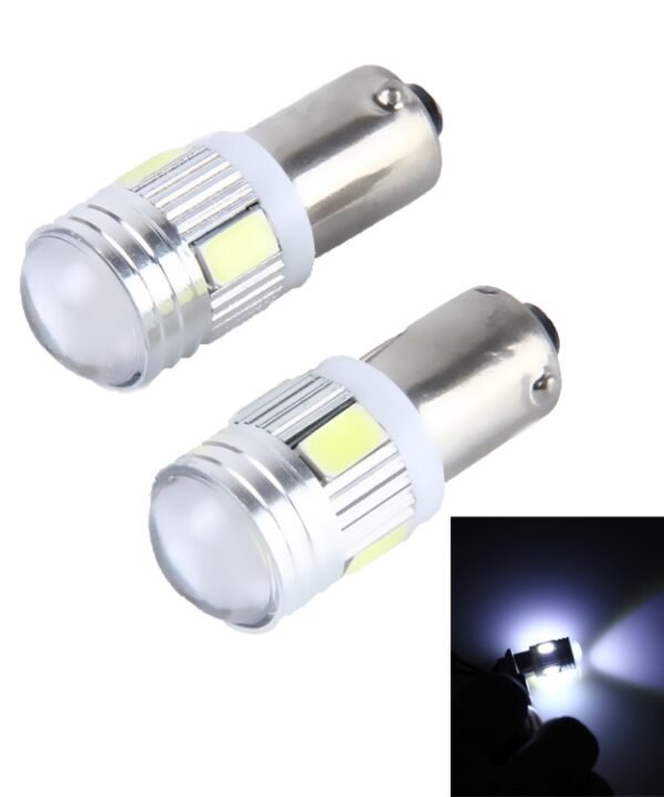 2 PCS BA9S 3W 250 LM 5500K Car Clearance Light Lamp with 6 SMD-5630 LED Lamps, DC 12V, 3W 250 LM 5500K