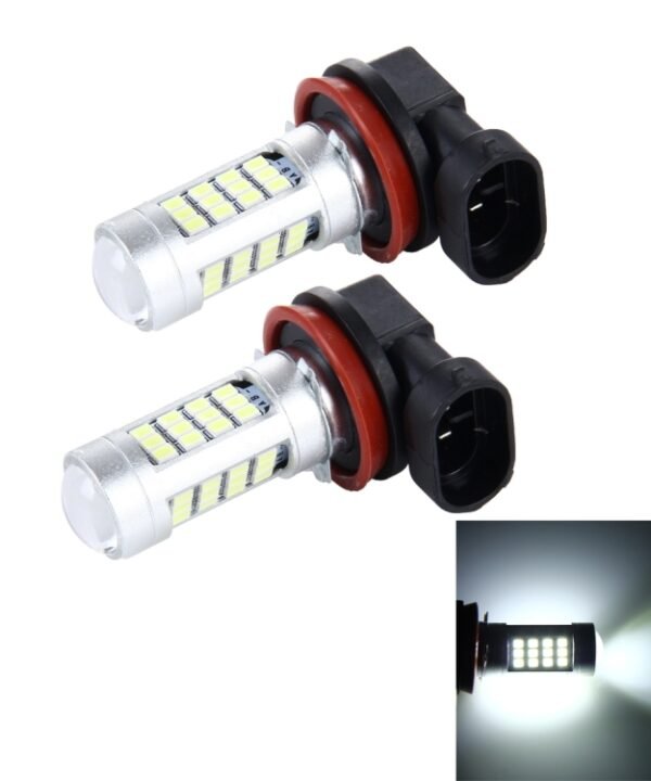 2 PCS H8/H11 10W 900LM 8000K 42 SMD-2835 LEDs Car Fog Lights, DC 12V(White Light), H8/H11