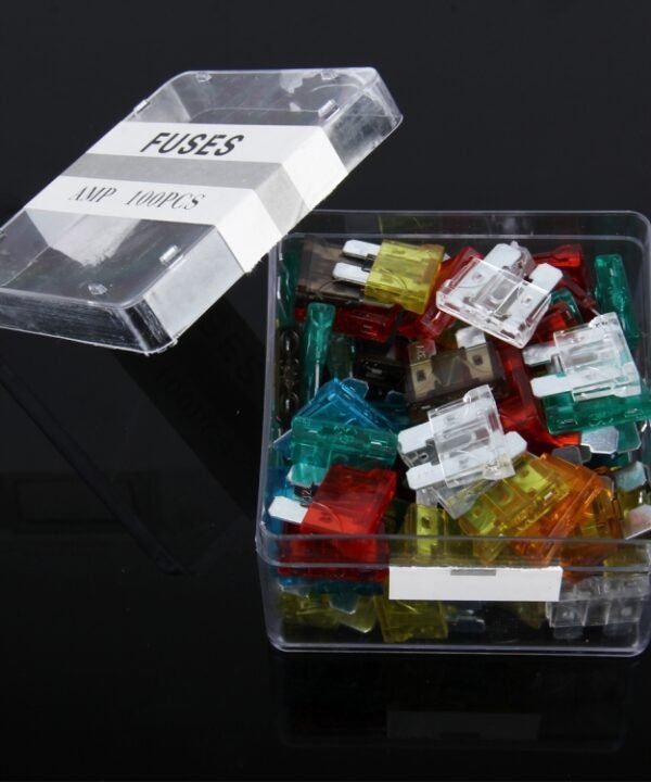 100 PCS 5Amp 7.5Amp 10Amp 15Amp 20Amp 25Amp 30Amp Add-a-circuit Fuse Tap Adapter Blade Fuse Holder(Big Size)