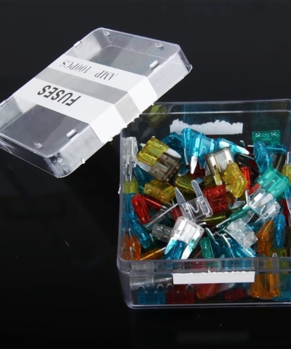 100 PCS 5Amp 7.5Amp 10Amp 15Amp 20Amp 25Amp 30Amp Add-a-circuit Fuse Tap Adapter Blade Fuse Holder(Medium Size)
