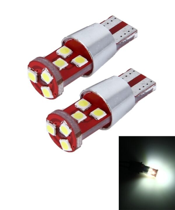 2 PCS T10 2.5W 9 SMD-3030 LED Car Clearance Lights Lamp, DC 12V, T10+9W White Light, T10+9W Pink Light, T10+9W Red Light, T10+9W Ice Blue Light, T10+9W Blue Light