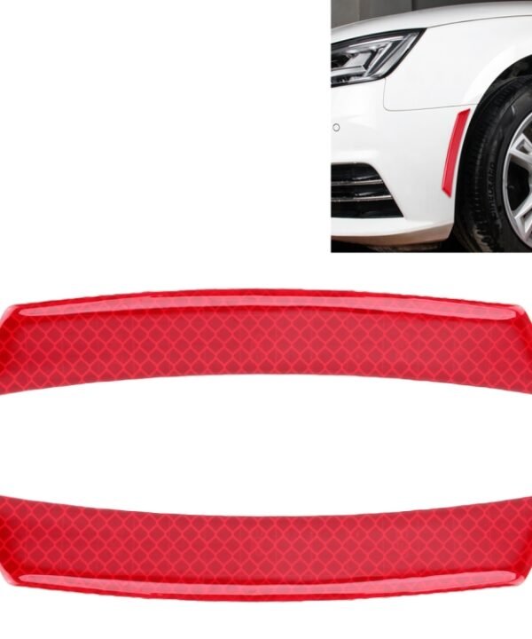 2 PCS Car-Styling Wheel Eyebrow Decorative Sticker Decorative Strip, 2 PCS