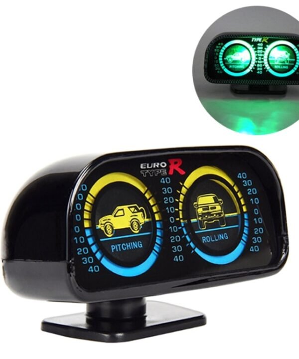 TR-9601 Adjustable Slope Meter Slopemeter Finder Tool Car Vehicle Inclinometer Gauge(Black)