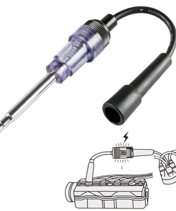 DC 12V Ignition Test Instrument Spark Plug Ignition Detector Auto Diagnostic Test Tool