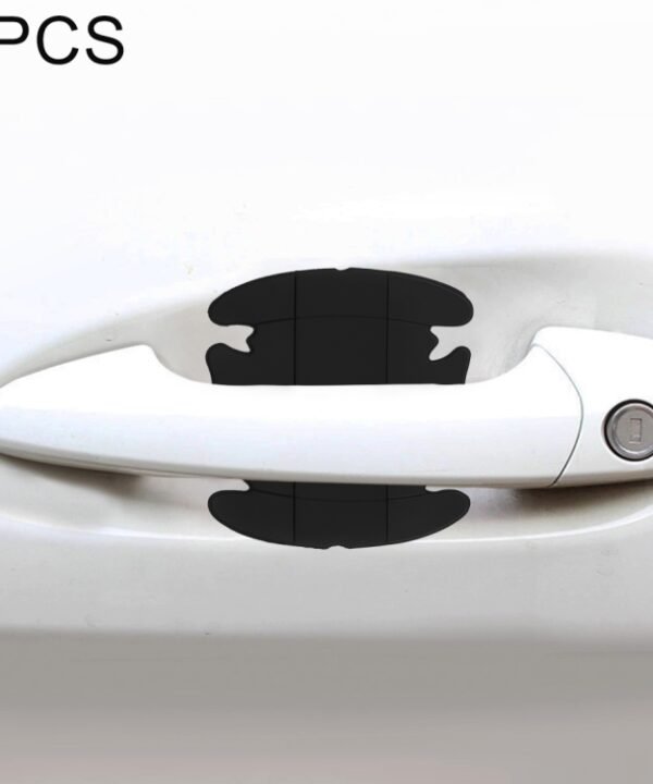 4 PCS Car-Styling Car Door Handle Scratches Resistant Sticker, Car Door Handle Sticker, 4 PCS