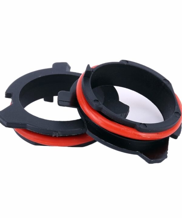 1 Pair TK-125 H7 LED Headlight Bulb Base Retainer Holder Adapter for BMW E39-2 / 5 Series / Z Series