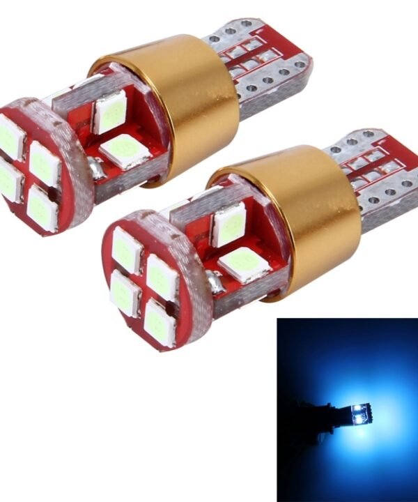 2 PCS T10 3W Constant Current Car Clearance Light with 12 SMD-3030 Lamps, DC 9-18V, 12 SMD-3030 Lamps