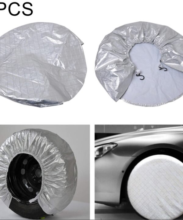 4 PCS Car Auto Wheel Tire Covers, Suitable for The Tire up to 29 inch
