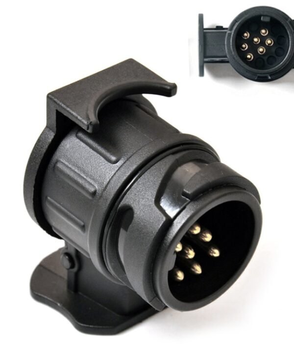12V 13Pin to 7Pin Car Plug Socket Wiring Connector Adapter Car Plug Socket for Trailer / Truck / Bus, European Car