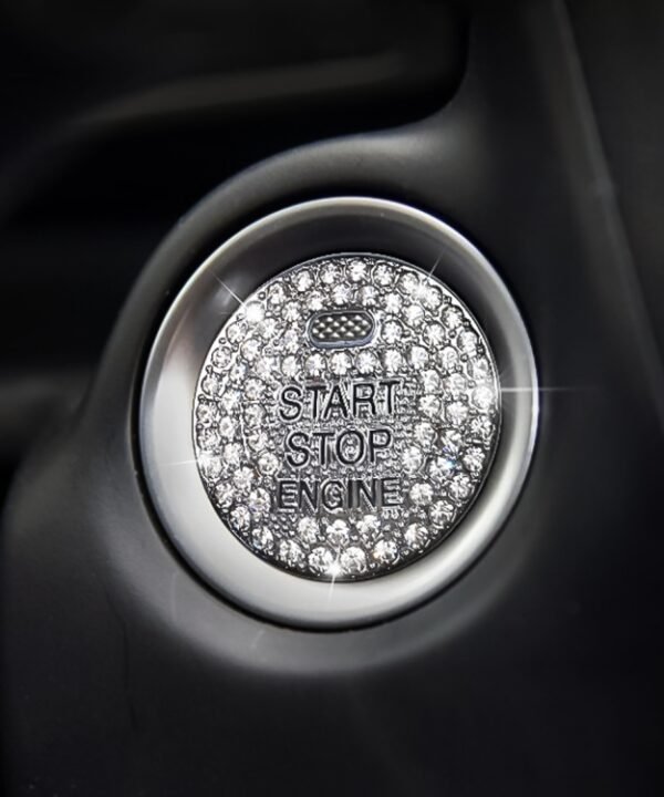 Car Engine Start Key Push Button Cover Trim Sticker Decoration for Mazda
