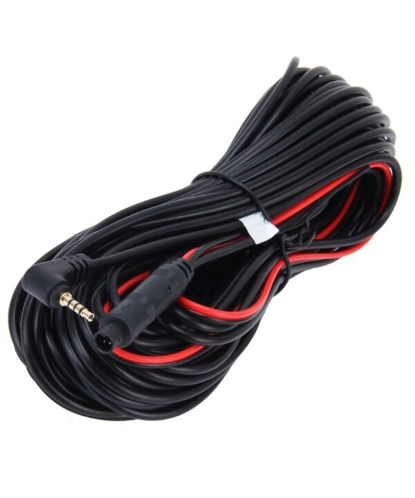 10m 4P Male & 2.5mm Female to 2.5mm Reversing Camera Extension Cord Rearview Mirror Vehicle Traveling Data Recorder Video Conversion for BMW