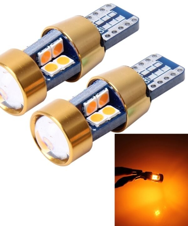 2 PCS T10 3W Error-Free Car Clearance Light with 19 SMD-3030 LED Lamp, DC 12V, 19 SMD-3030 LEDs