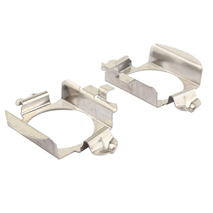 1 Pair H7 LED Headlight Bulb Retainers Holder Adapter for Mercedes Benz C/B/GLA/GL/GLS Class Series - Image 2