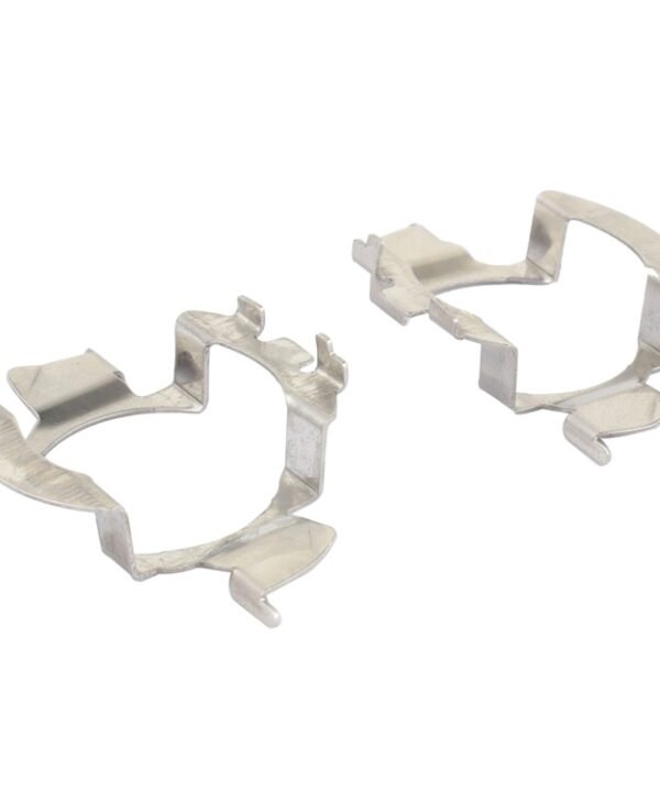 1 Pair H7 LED Headlight Bulb Retainers Holder Adapter for Mercedes-Benz/ BMW/ Audi/  Volkswagen/ Buick/ Nissan
