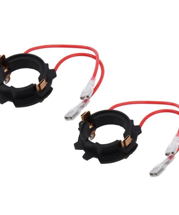 1 Pair H7 LED Headlight Bulb Retainers Holder Adapter for VW Volkswagen Golf 5 MK5 GTI Jetta