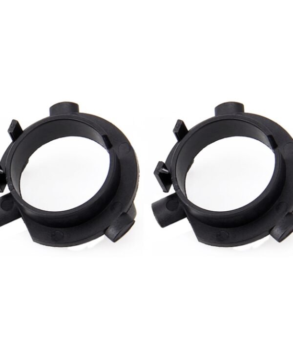 1 Pair H7 LED Headlight Bulb Retainers Holder Adapter for KIA Sorento/Sportage R/Grand Santa Fe/K3/K4/K5, Hyundai Sonata Generation 9(2015-2017)/Coupe/new Santafe/Veloster