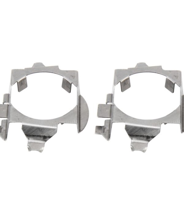 1 Pair H7 LED Headlight Bulb Retainers Holder Adapter for Volkswagen Touareg SAAB Mercedes Benz B Class ML