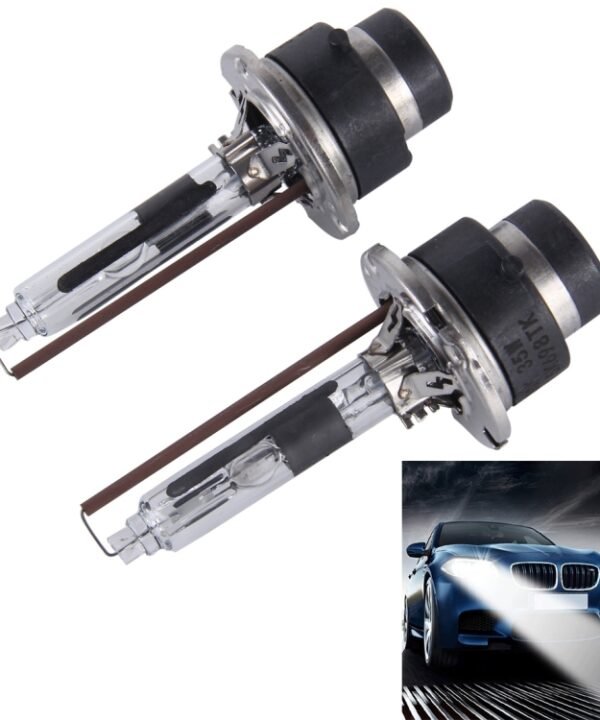 2 PCS D4R 35W 3900 LM 5500K HID Bulbs Xenon Lights Lamps, DC 12V(White Light), D4R