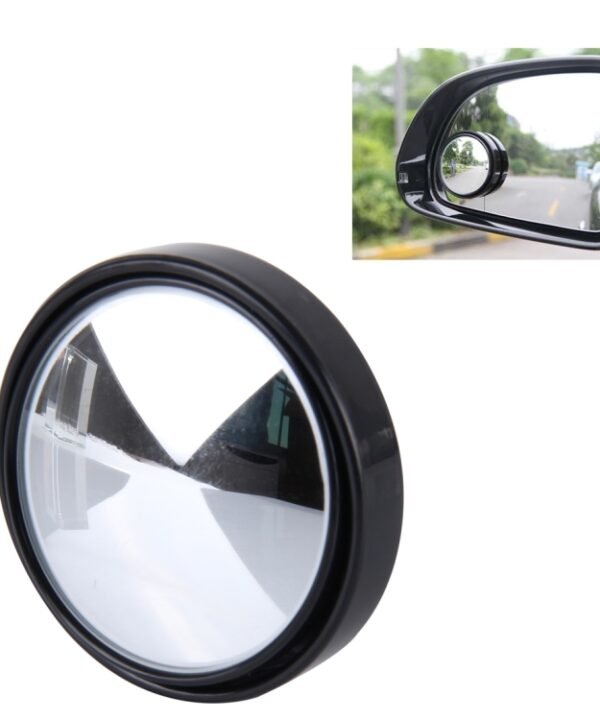 3R-035 Car Blind Spot Rear View Wide Angle Mirror, Diameter: 5cm, 3R-035  (Black)