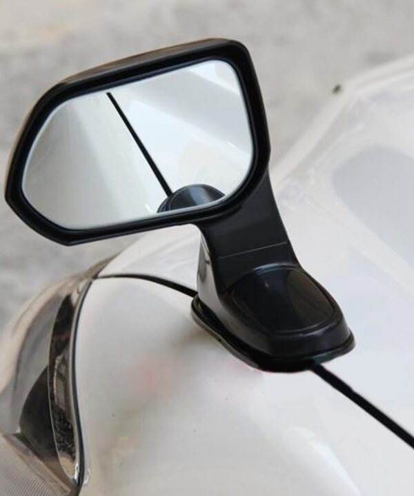 3R-105 360 Degree Rotatable Left Side Assistant Mirror for Auto Car, 3R-105L(Black), 3R-105L (Silver)