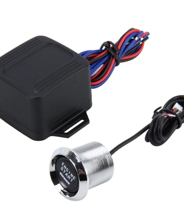 One-button Start Starter Switch with Illumination Engine Start Pivot Illumination Starter with Lighting, With Blue Lighting, With Red Lighting
